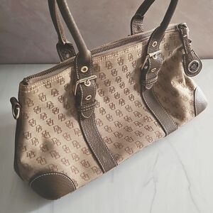 Dooney & Bourke Brown Monogram Bag